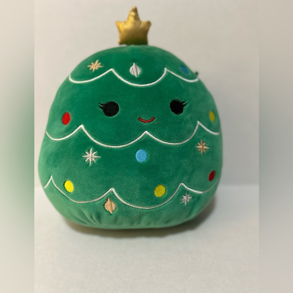 Squishmallow Leama the Christmas Tree Plush toy